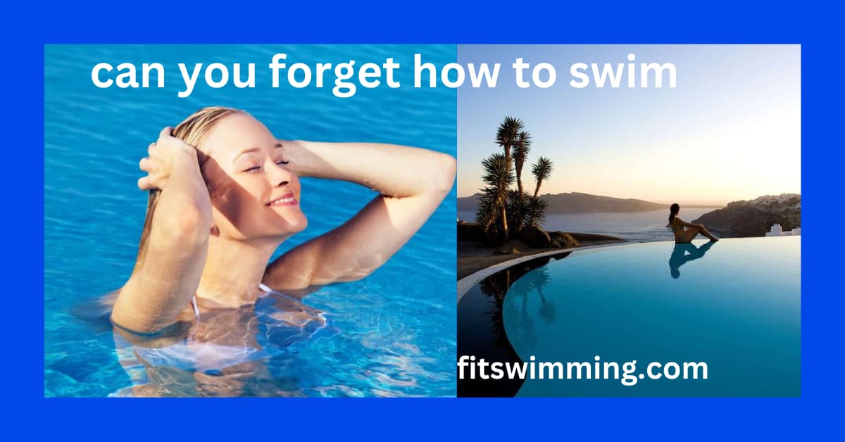 Can you forget how to swim