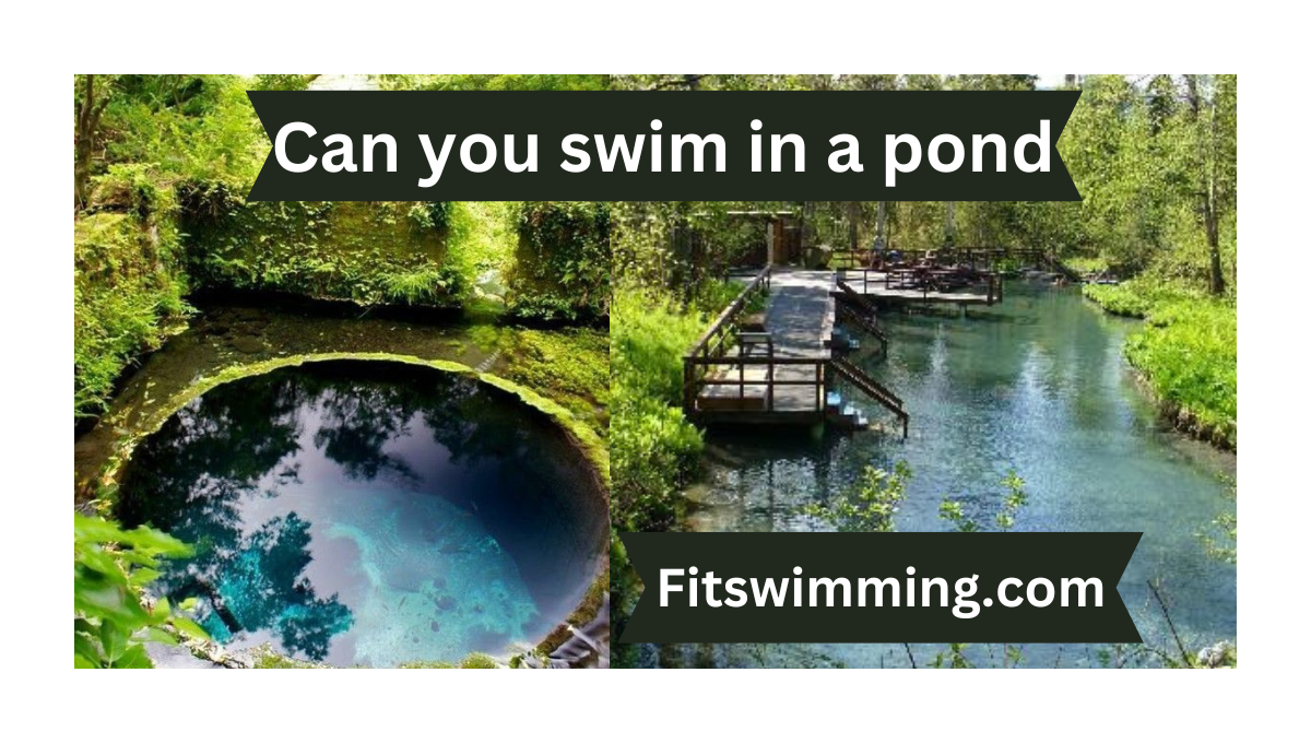 can you swim in a pond