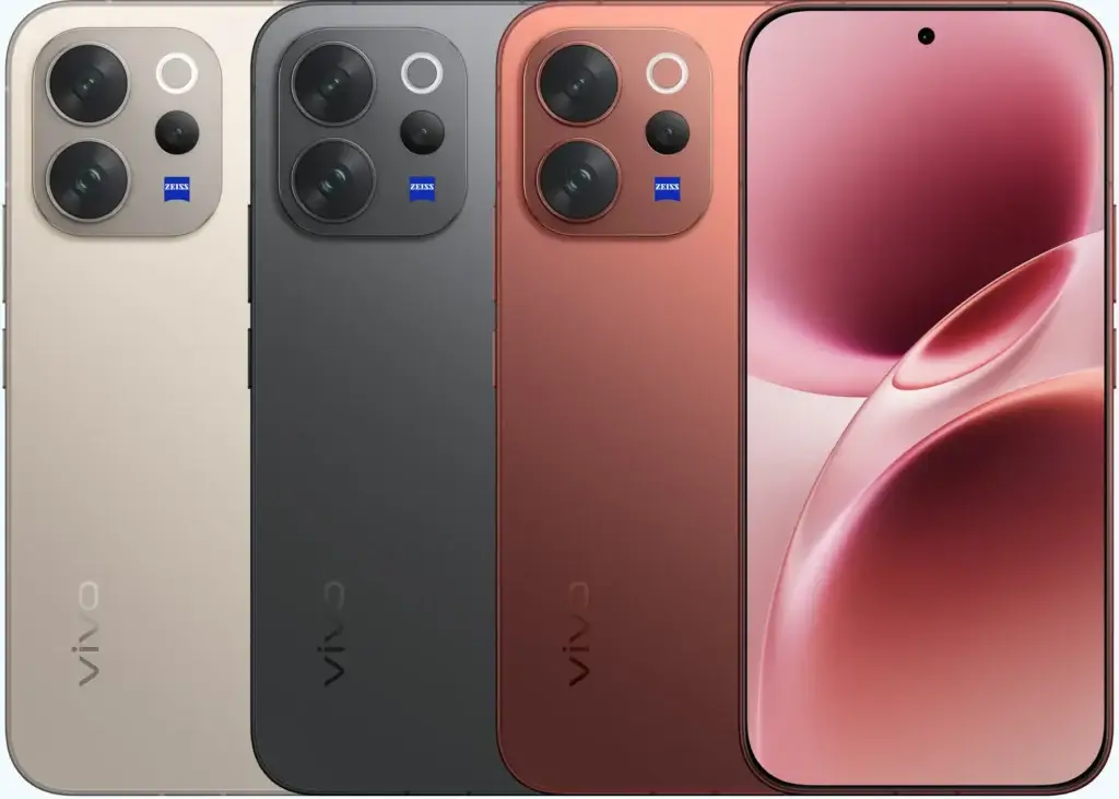 Vivo V70 Elite front display and design
