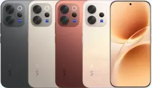 Vivo V70 front display and design